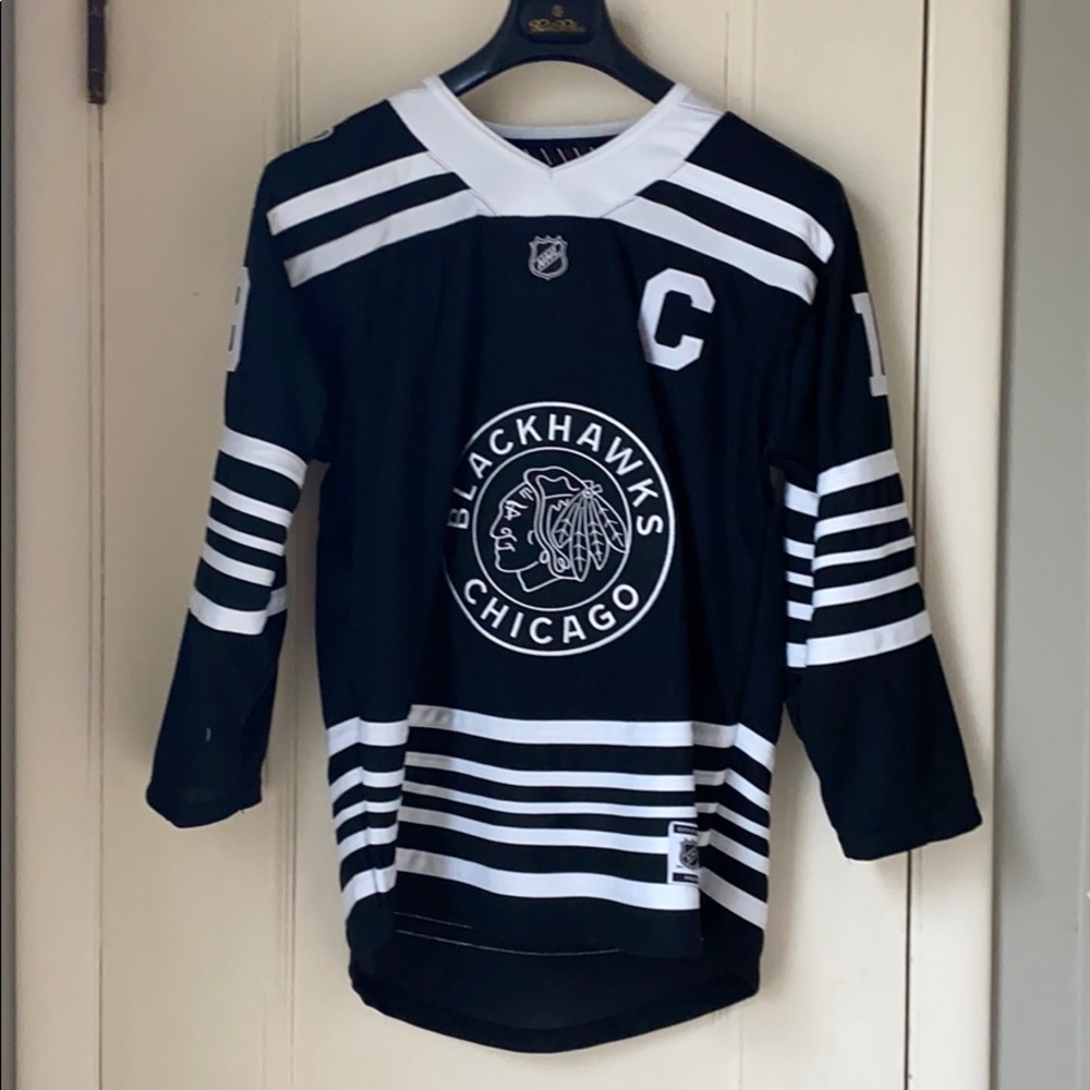Blackhawks 2019 Winter Classic Toews Jersey